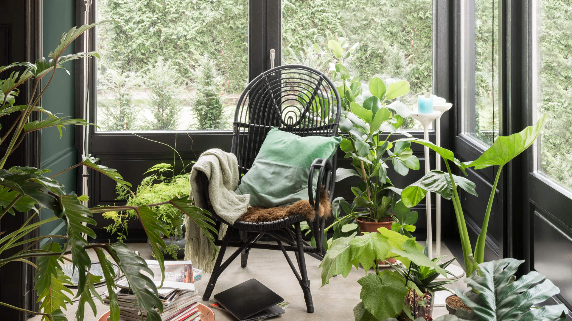 Salon w stylu boho 1